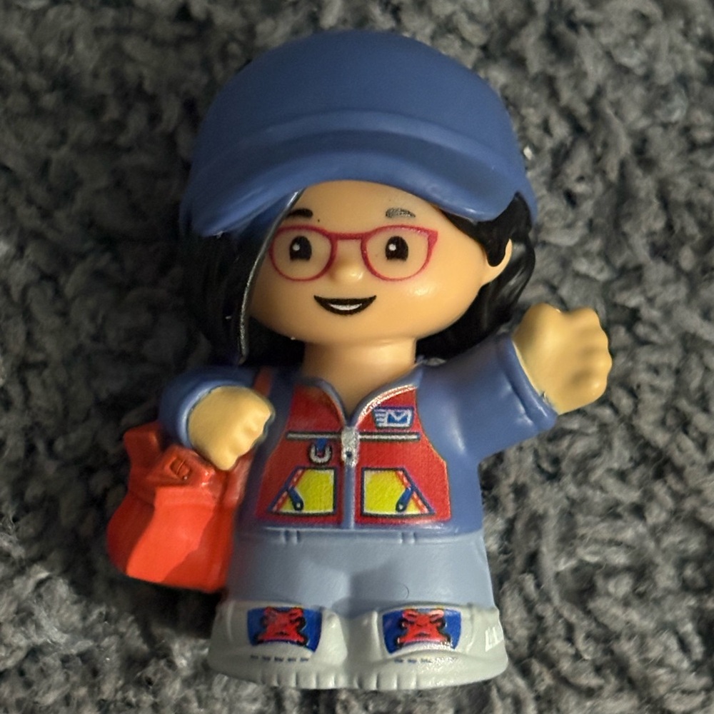 NWOT Little People Mailwoman character
